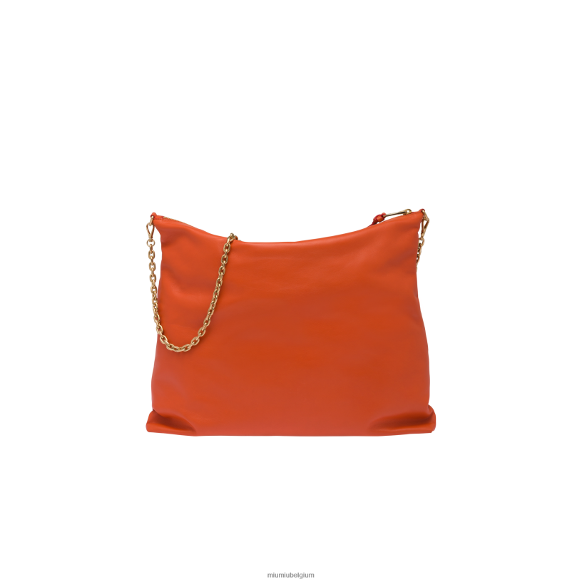 Miu Miu papajaleren schoudertas N8F6L98 verzameling