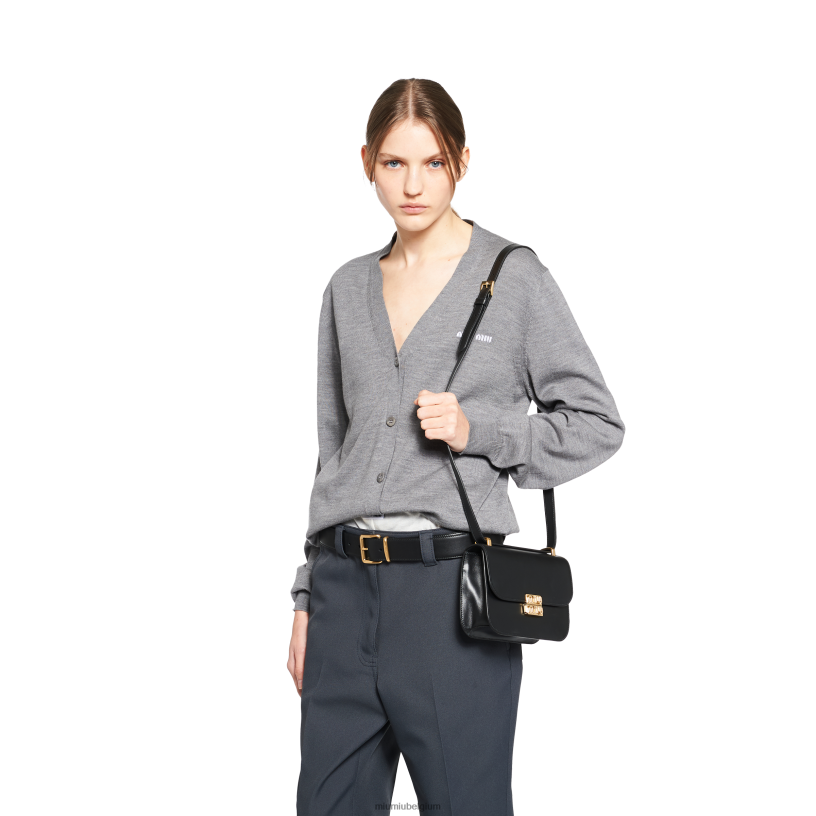 Miu Miu zwartschoudertassen 1 N8F6L87 verzameling